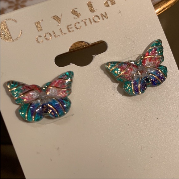 Jewelry - Butterfly Stud Earrings